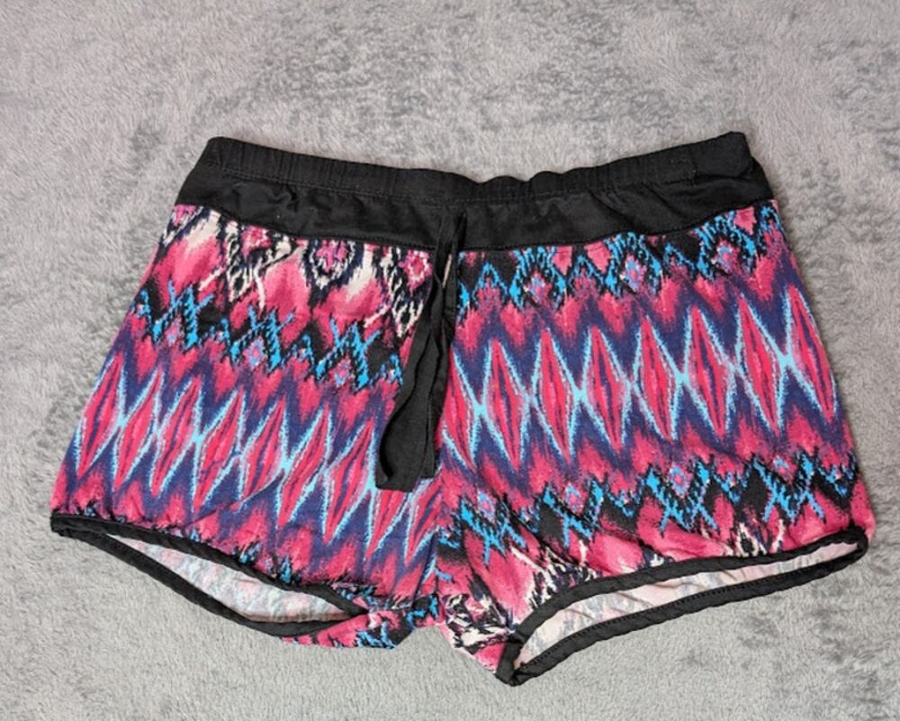SWEET women's exercise shorts XL cotton spandex made in USA 80s nostalgic
